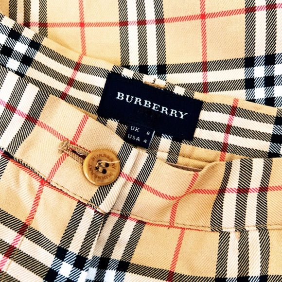 Burberry Nova Check Capri Pants - Picture 5 of 6